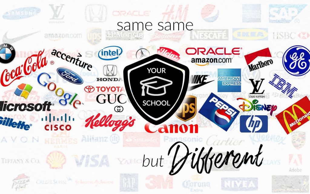 school branding